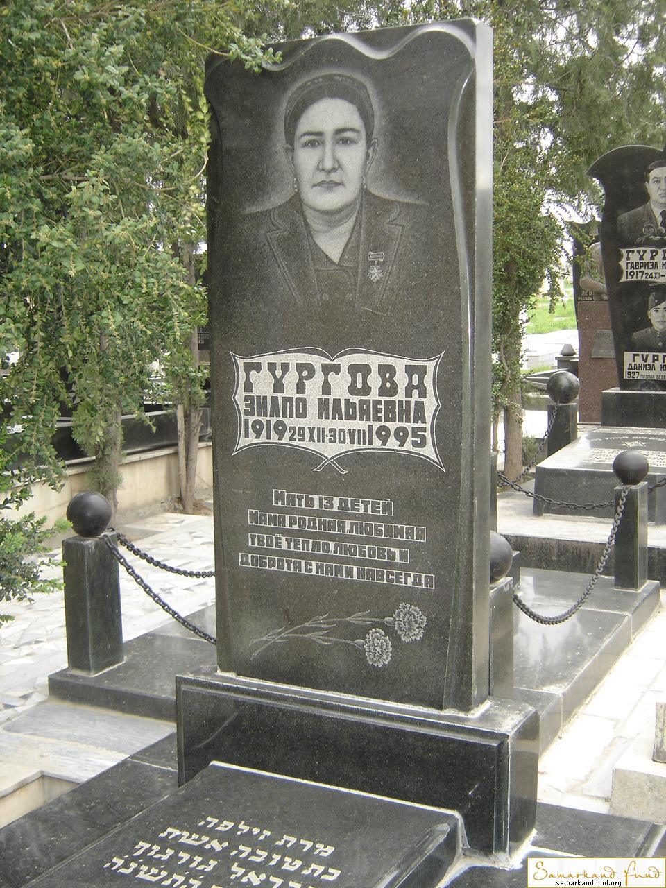 Гургова Зилпо Ильяевна  29.12.1919  - 30.08.1995 зах. 5.151 №24.JPG