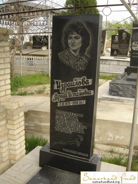 Израилова Фрида Истамовна  03.03.1972 - 14.01.1990 зах. 196.40 № 11.JPG