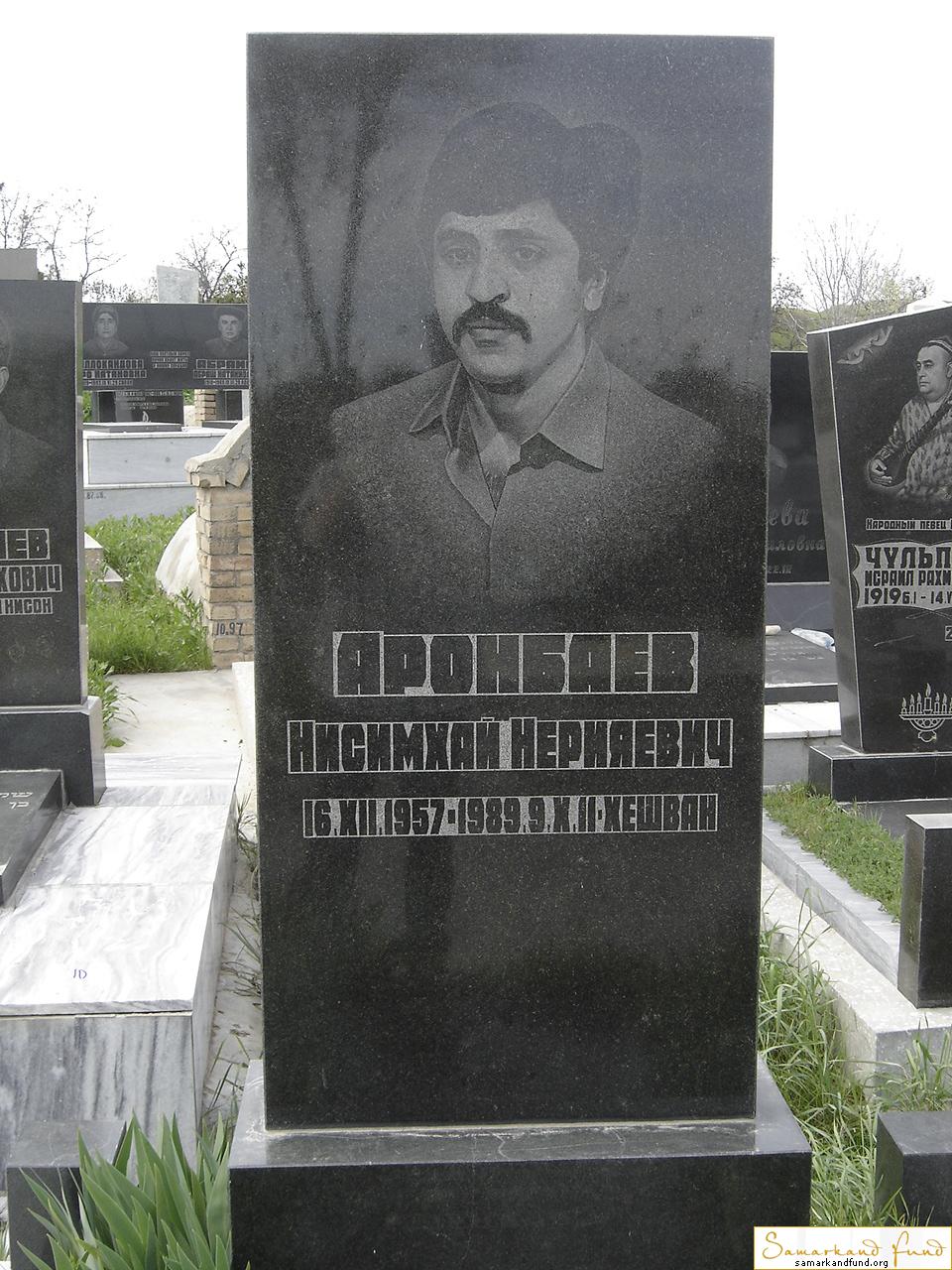 Аронбаев Нисимхай Нерияевич  16.12.1957 - 09.10.1989 зах.169.604 №10.JPG