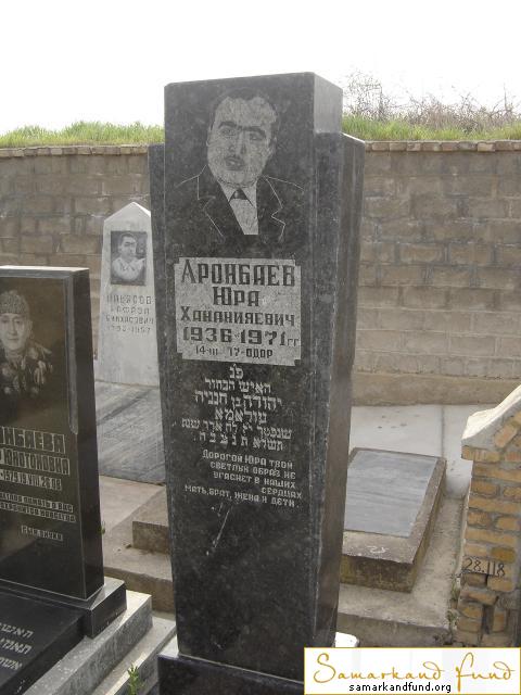 Аронбаев Юра Хананияевич 1936 - 14.03.1971 зах.115.612  №28.JPG